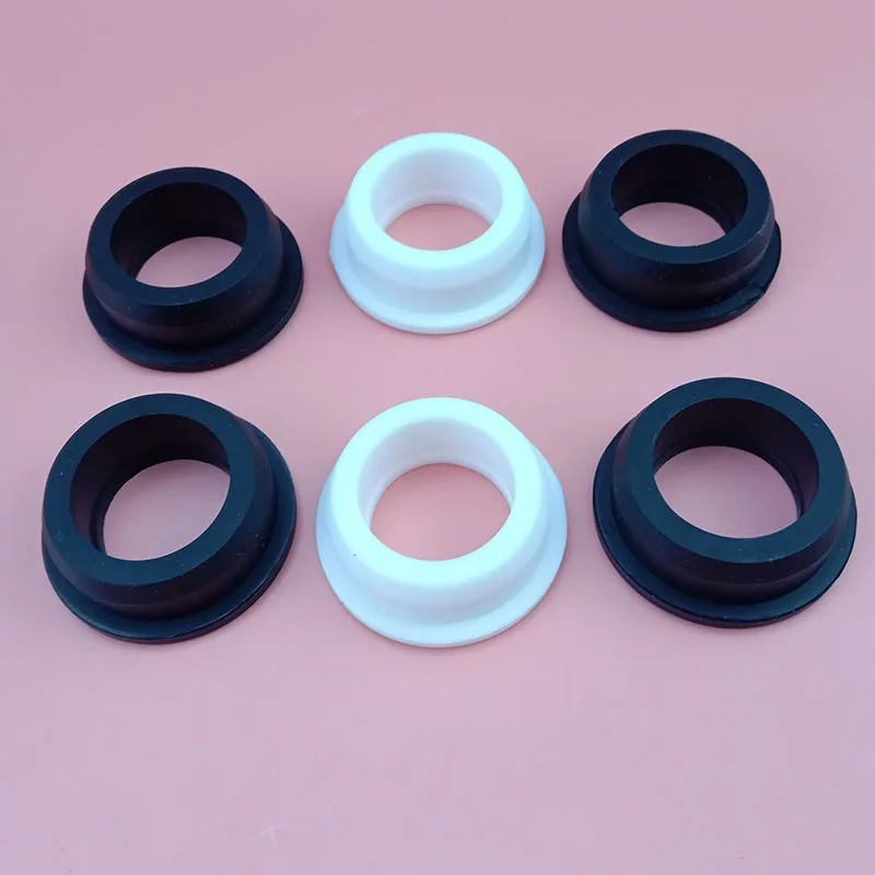 Silicone rubber grommet Round hollow plugs with hole 20mm21mm23mm24mm25mm28mm30mmSilicone end caps rubber gasket Protection coil