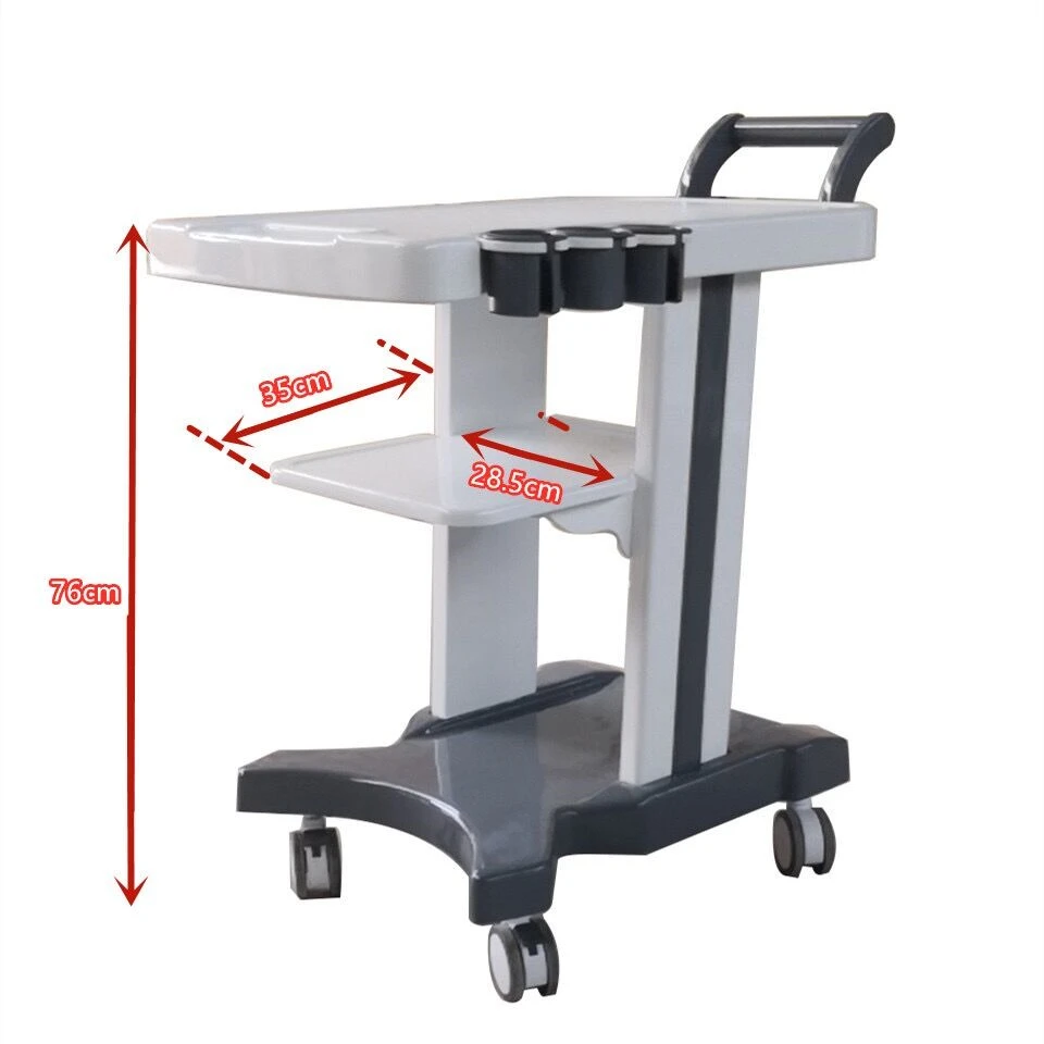 Professional Ultrasound Machine Use Mobile Trolley Cart Stand