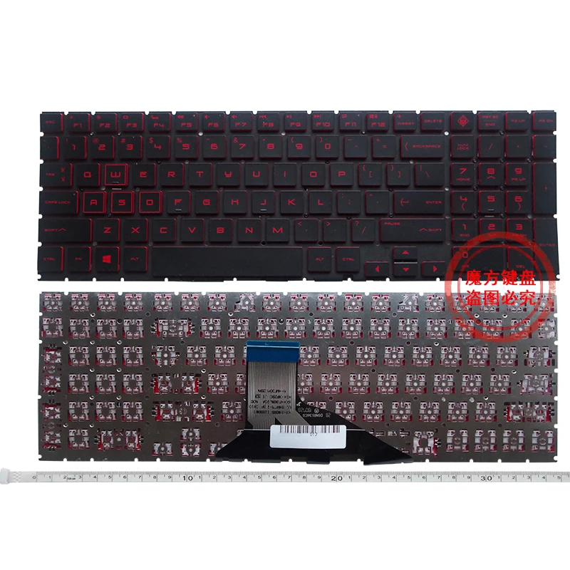 US/SP/RU Backlit Laptop Keyboard for HP 15-DH 15-DC Q211 C143 OMEN 15 DC DC0003la DC005TX DC0004TX 15-DH TPN-Q211