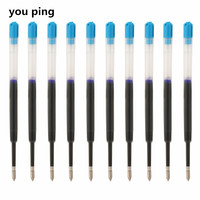High quality universal Blue Gel ink Refill Ballpoint pen  Office school stationery