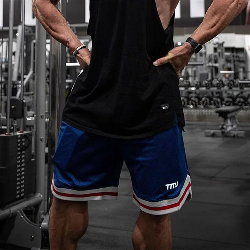 2023 Summer Running Shorts Men Sports Jogging Fitness Shorts Training Quick Dry Mens Gym Men Bermuda Sport Gym Short Pants