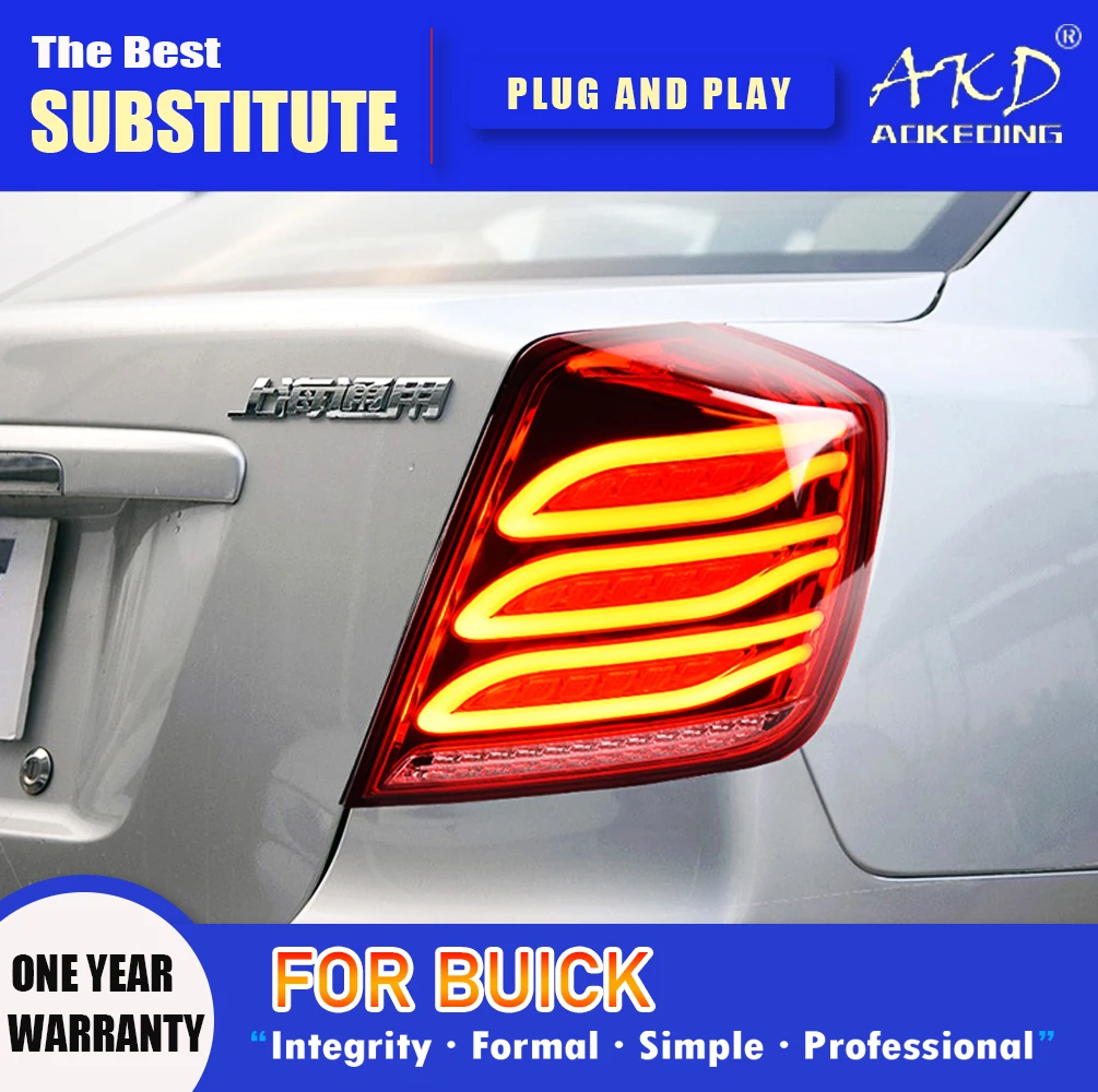 AKD Tail Lamp for Buick Opel Excelle LED Tail Light 2003-2007 Opel Excelle Rear Fog Brake Turn Signal Automotive Accessories