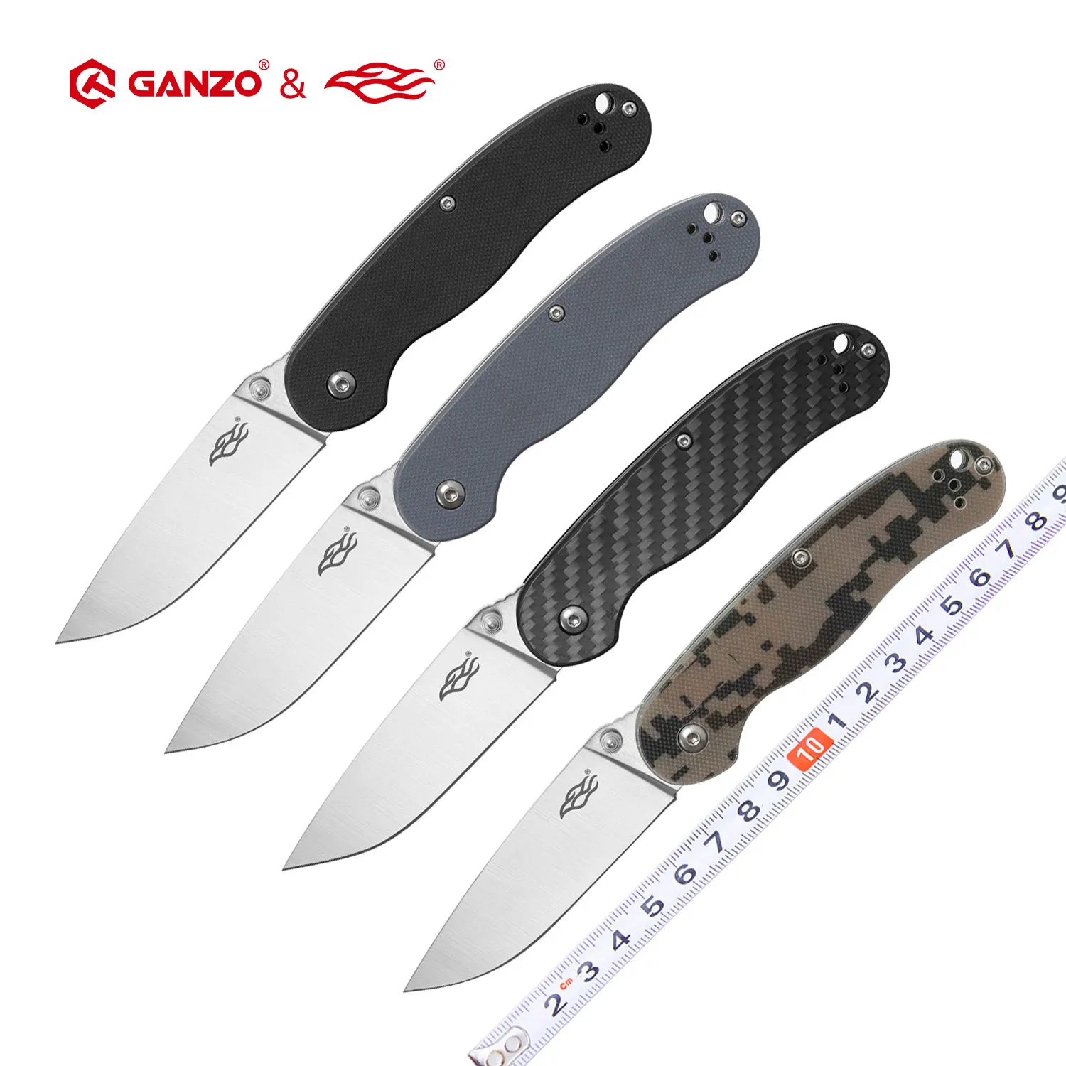 

Ganzo FIREBIRD FB727S 440C blade G10 Handle Folding knife Survival Camping tool Hunting Pocket Knife tactical edc outdoor tool