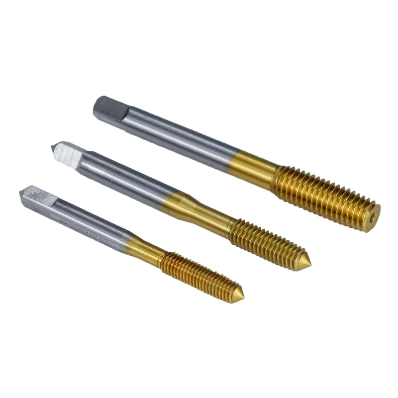 CMCP Extrusion Taps M2-M16 Fluteless Forming Machine Taps TiN Coating Metric Screw Thread Tap Drill Metal Threading Tools