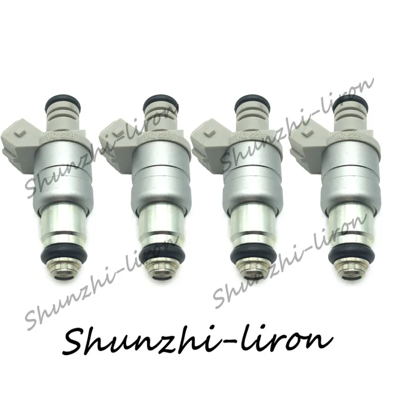 4pcs Fuel Injector Nozzle For Soviet Russian The Lada Volga cars L4 1990-2012 OEM:VAZ6238 VAZ 6238