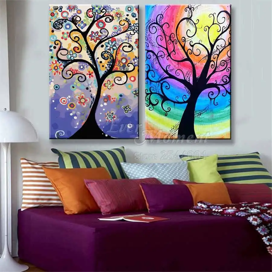 Ever Moment Diamond Painting Tree Flower Scenery Plant Diamond Mosaic Embroidery 5D DIY Full Square Drill New Arrivals ASF2070