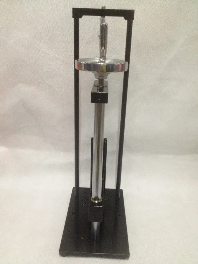 HLA Push-Pull Force Gauge Tester Vertical Tensile Spiral Frame Test Stand Manual Force Measuring Device Max 500N Stroke 150MM