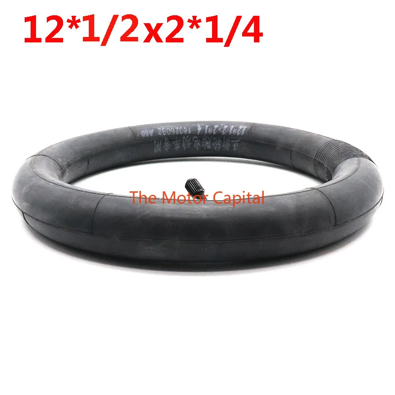 high quality12 1/2x2 1/4 Inner Camera 12.5 Inch  Tire 12 1/2*2   Tube with Bend Valve for Electric Vehicle Parts