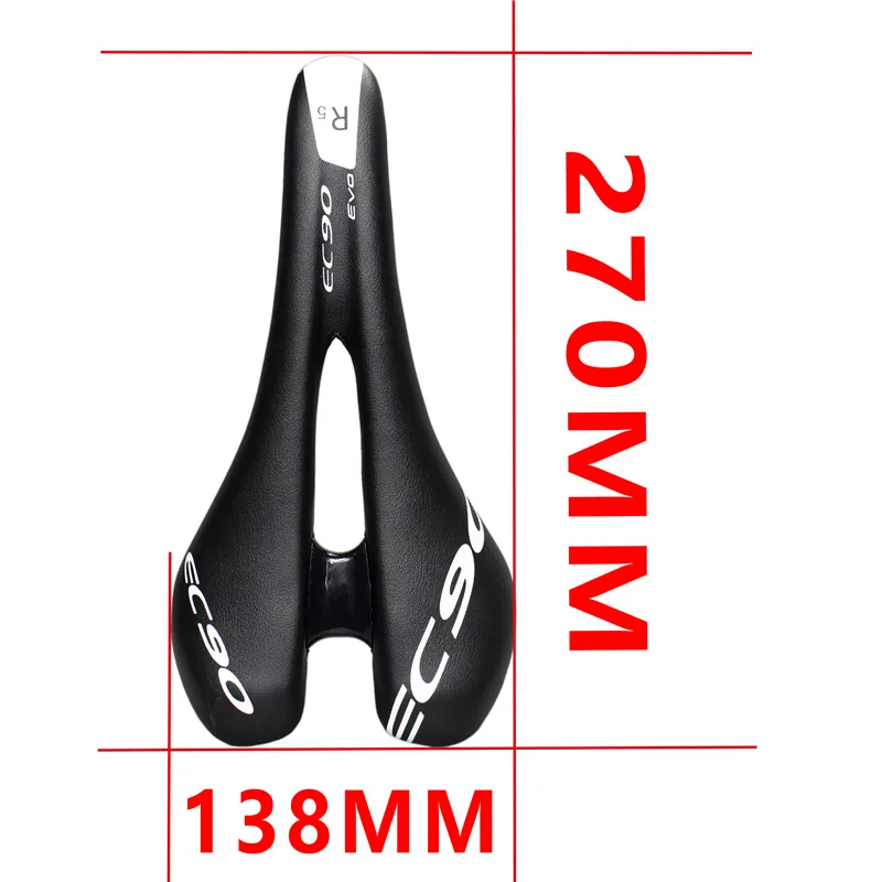 Ec90 EVA 168g sponge lightweight full carbon fiber bow mtb road bike saddle MTB road bicycle saddle
