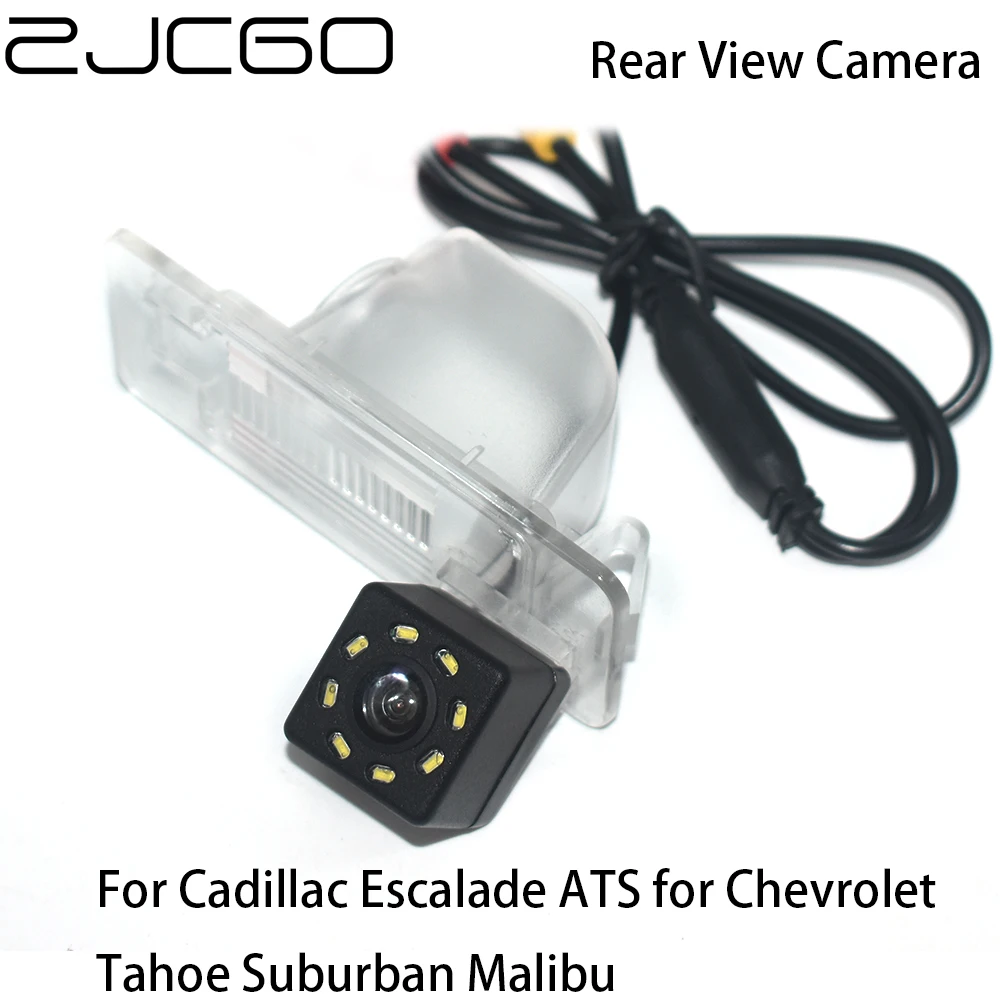 ZJCGO CCD Car Rear View Reverse Back Up Parking Waterproof Camera for Cadillac Escalade ATS for Chevrolet Tahoe Suburban Malibu