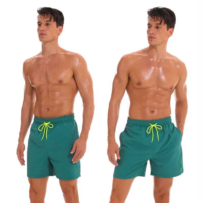Summer Beach Bard Short Pants Swimming Trunks Men For Boys Swim Shorts Beach Running Sexy Swimsuits Volleyball Mens Underwear