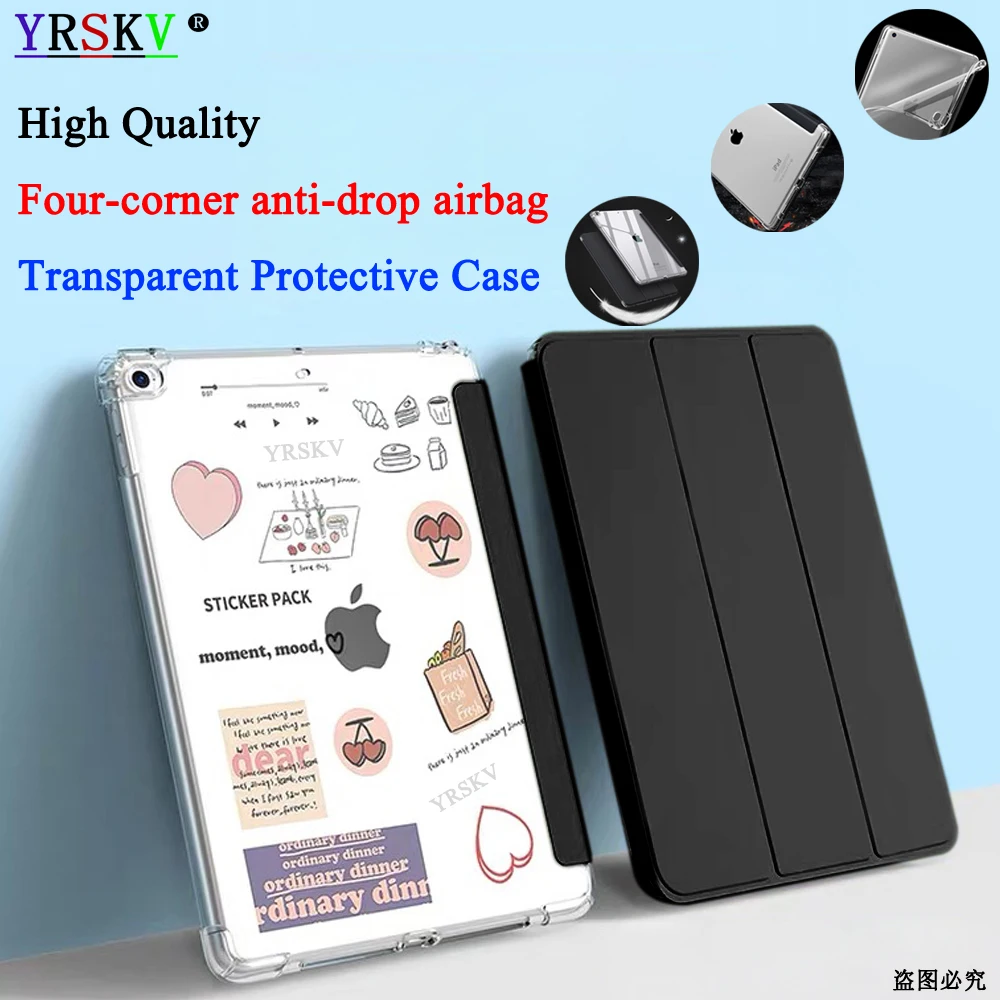 

2022 Case For iPad 10th 10.9 Air 5 4 Pro 11 10.5 10.2 9.7 inch 5 6 7 8 9th Gen Mini 6 5 4 3 Four Corner Protection Airbag Cover