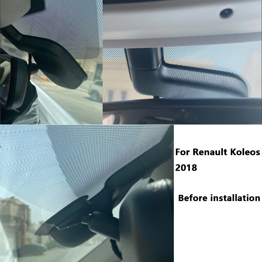 New! Car Wifi DVR Driving Video Recorder Car Front Dash Cam Camera For Renault Kadjar 2015 Koleos 2017 2018 APP Control Function