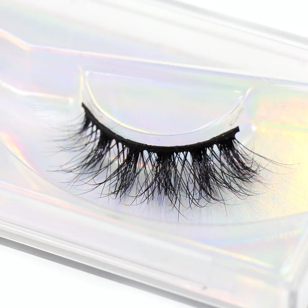 Wholesale 50 Pairs/lot  Makeup 3D Mink Eyelashes Soft fake lashes Reusable Lashes packing box be customized Fedex DHL Shipping