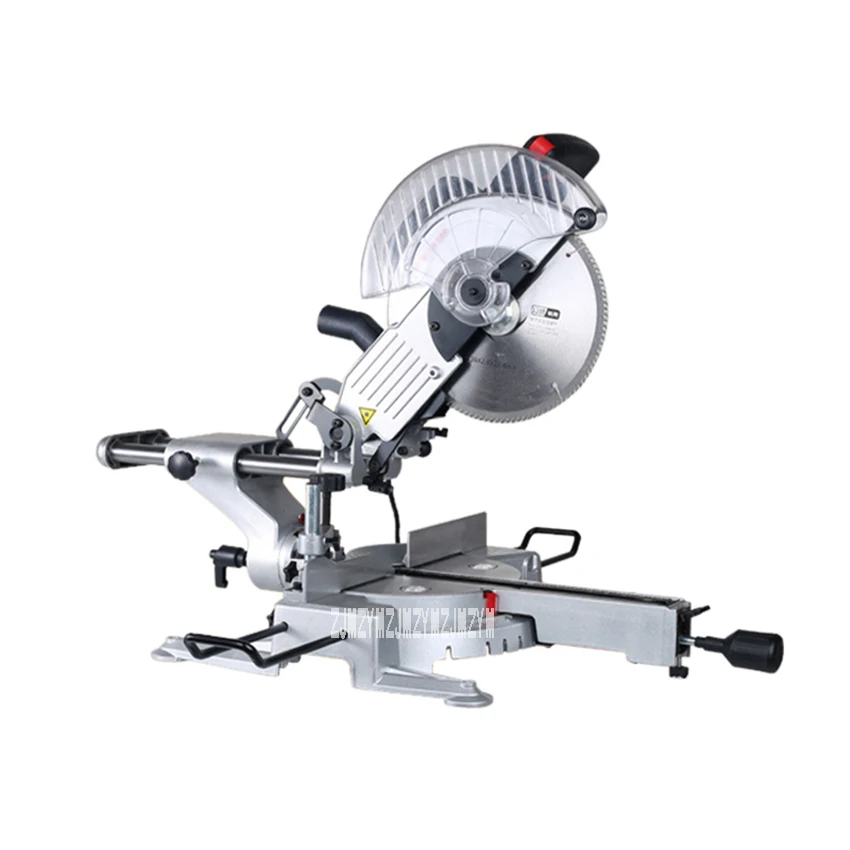 GF11 Miter Saw With Laser 6000r/Min Circular Saw Cutting Machine Large 12 Inch High Power 2300W Aluminum Sawing Machine 220V