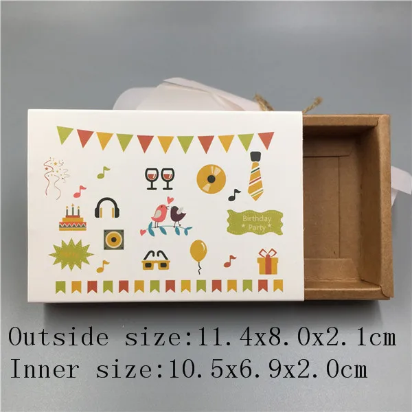 Brown Kraft Paper Boxes for Jewelry Storage