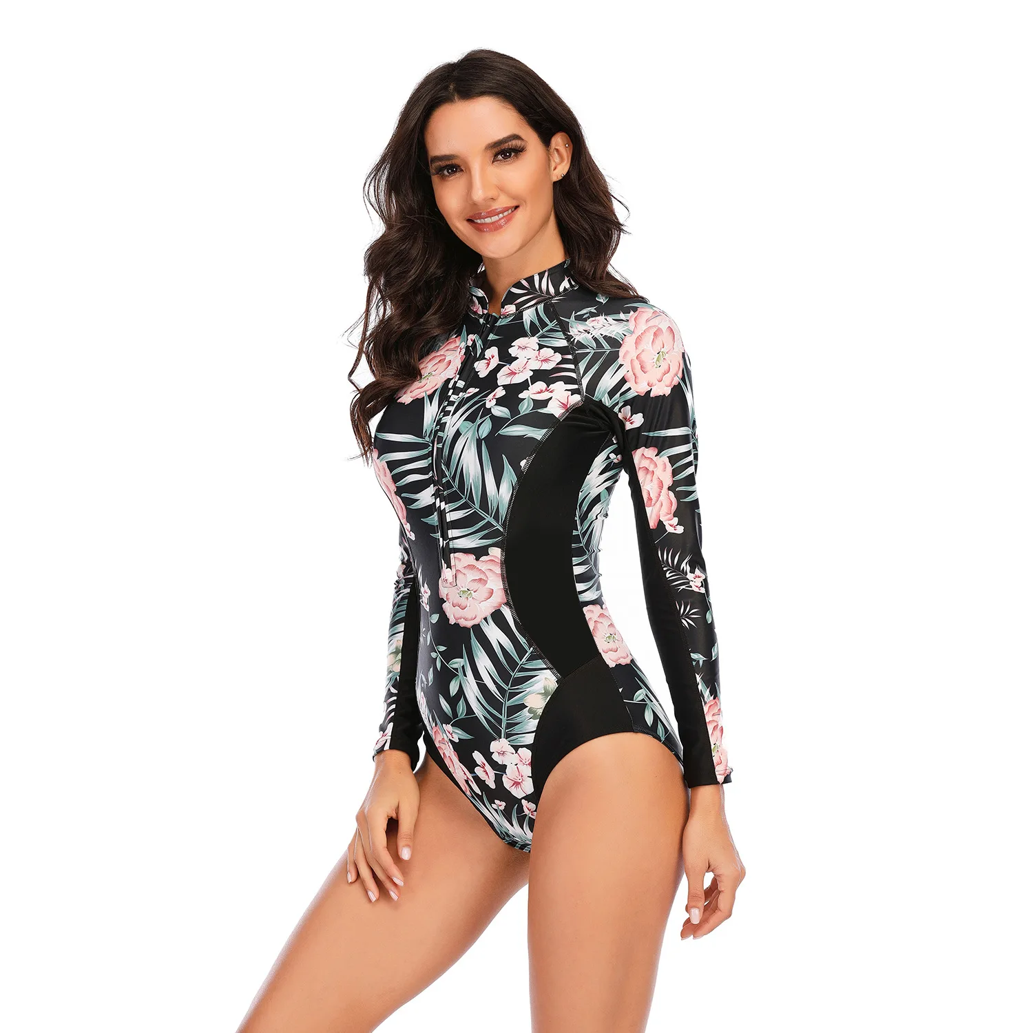 Costume da bagno intero Sexy per donna, costumi da bagno da Surf, costume da bagno, abbigliamento da spiaggia, tuta da Surf, Rash Guard, Monokini May