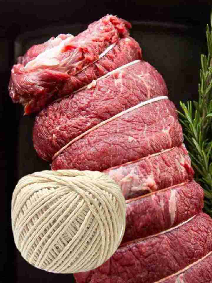  Household Cotton Zongzi Thread Cooking Tools Butcher's Twine Turkey Barbecue Cotton Strings Cooking Tools Butcher's Cotton Twine 