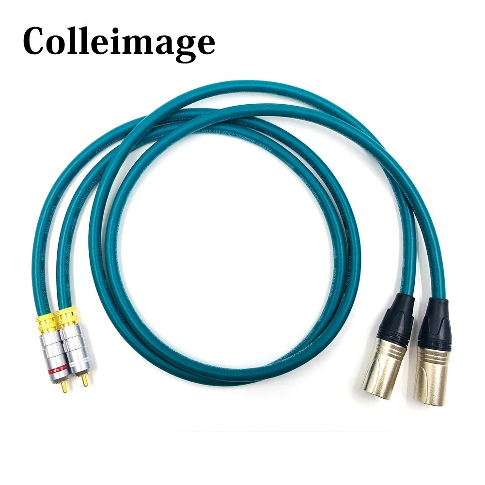 

Hifi XLR Male to RCA Male Cable 3 Pin 2 XLR to 2 RCA Interconnect Cable,RCA male to XLR male Audio Interconnect Cable