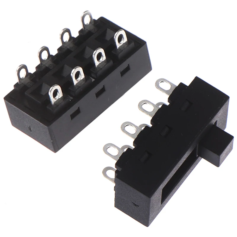 2pcs 12A 250V 3 Position 8 Pin Toggle Slide DIP Switch LQ-103H Hair Dryer Hot Cold Wind For JJ-15 Philips Flyco FH6218/20/21/31