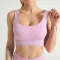 Pink Yoga bra