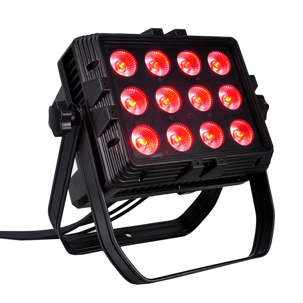 12x18W Battery Wall Washer LED RGBWAP Stage Light Bar Black Party Club Disco Light For Christmas Outdoor Stage Effect Light