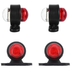 4PCS  Side Marker Light External 12V 24V Replacement Parts Mini Durable Trailer Truck  Led Universal Safety Turn Signal Warning