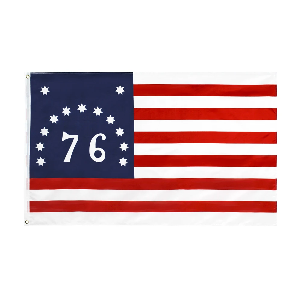 3Jflag 3x5Fts 90X150cm American Revolution Bennington 76 Flag