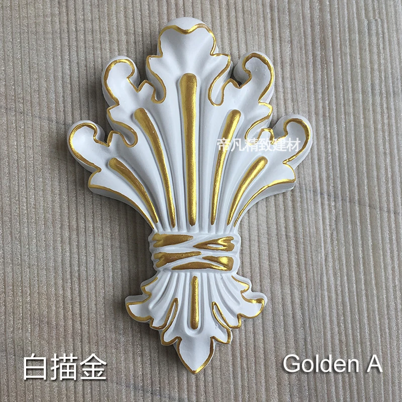 PU Polyurethane Fireplace Ornament European Style Furniture Decor Doorframe Portal Decorating Applique Wall Moulding Components