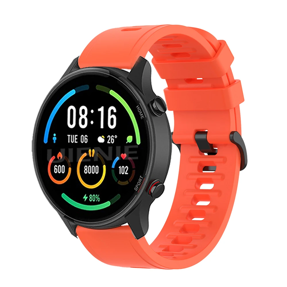 ووتش الفرقة ل Xiaomi الذكية مي ووتش اللون الرياضية النسخة حزام 22 مللي متر مربط الساعة سوار ل Huami Amazfit Gtr 2/ Gtr 47 مللي متر كوريا