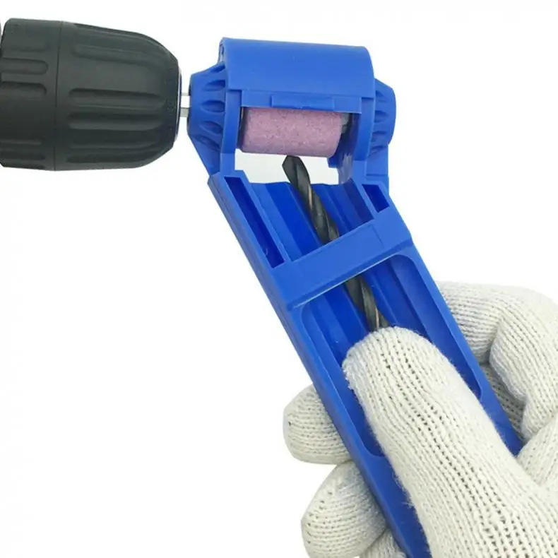 Slijpen Boor Wiel Boor Slijper Machine Met Roze Korund Slijpschijf Voor Rechte Schacht Spiraalboor
