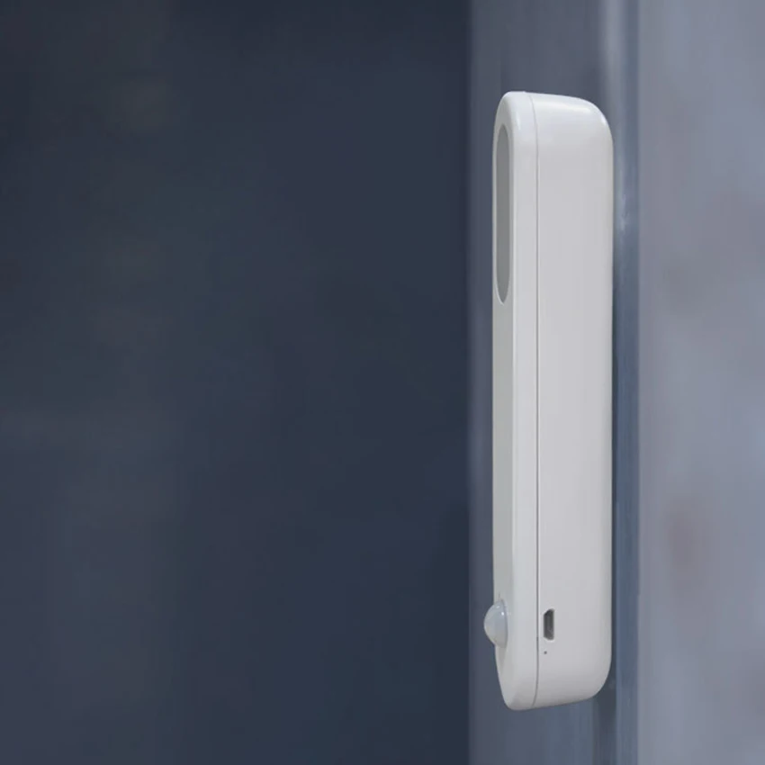 Mini anciers de veilleuse LED avec détecteur de mouvement sans fil, 2 modes, chargement USB, aimant, garde-robe, couloir, allée