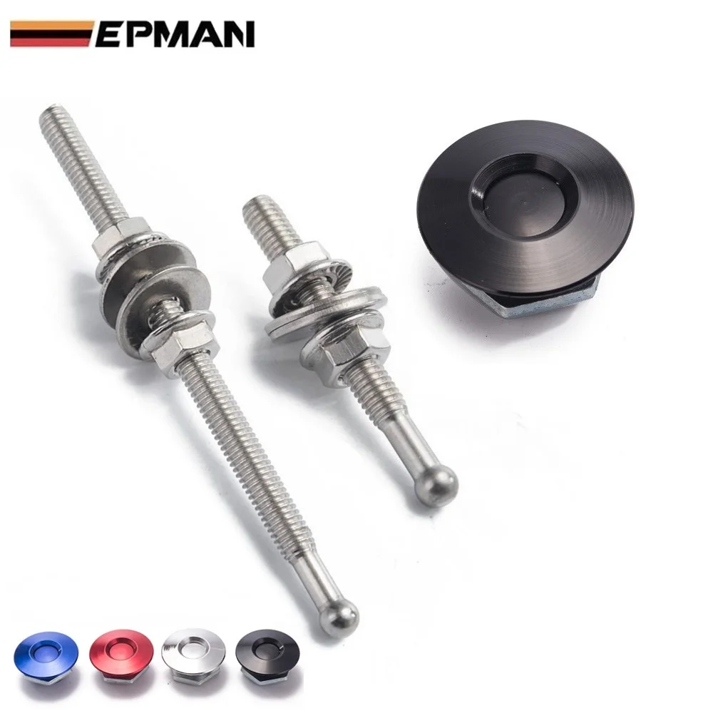 1,25 "uniwersalny styl Jdm przycisk zatrzaskowy kołki maski zestaw klipsów blokujących szybkie kołki samochodowe dla BMW ect EP-DP016M32/EP-DP017M32