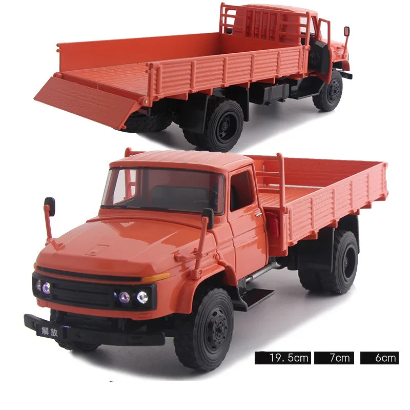 High-quality 1:32 alloy CA10 military truck model,simulation sound and light transport vehicle toy,sliding function