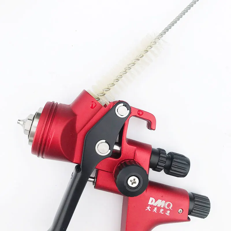 Spray Gun Cleaning Tool Set Spray Pen Cleaning Brush Auto Repair Spray Gun Paint Gun Bristle Brush  21 Times