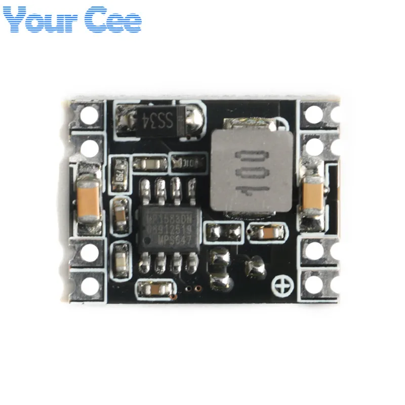 Mini DC-DC Buck Step Down Power Supply Module 5.5V-27V to 5V 3.3V 9V 12V Fixed Output 3A High Current