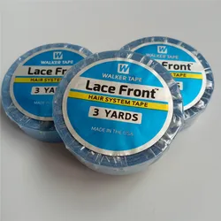 Blue Lace Front Support Tape Double-Sided Hair Extensions Adhesives Tape For Lace Wigs toupee 3yards 12yards 36yards