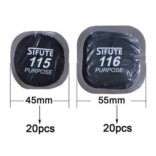 Imagen 2 del producto 40 Uds reparación de pinchazos de neumáticos con cable 45mm 55mm parche de enchufe seta coche Van Quad Trike Kits de reparación de neumáticos sin cámara