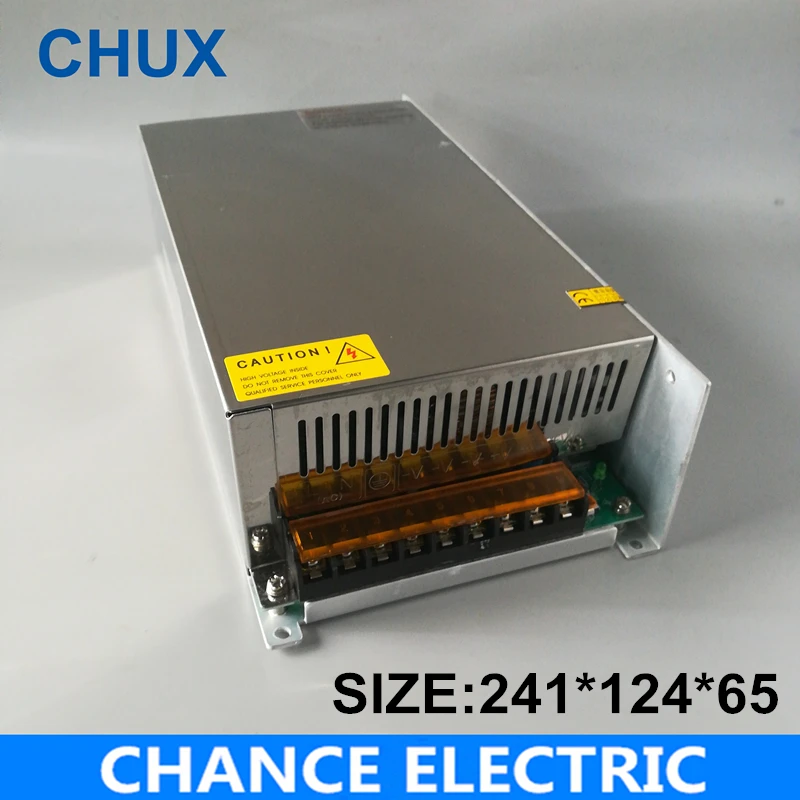 CHUX 12V 24V 36V 48V 1000W Industry Switching Power Supply 220V AC to DC  High-Quality SMPS For LED Strip Light