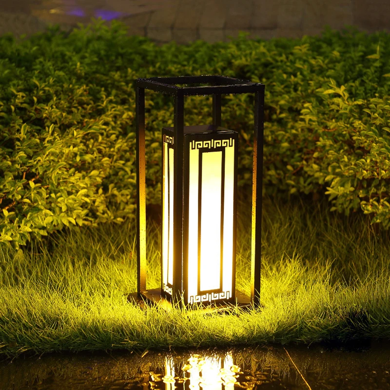 Garden Lamp Outdoor Landscape Waterproof Household Lawn Lamp Outdoor Wall Cylinders Lamp