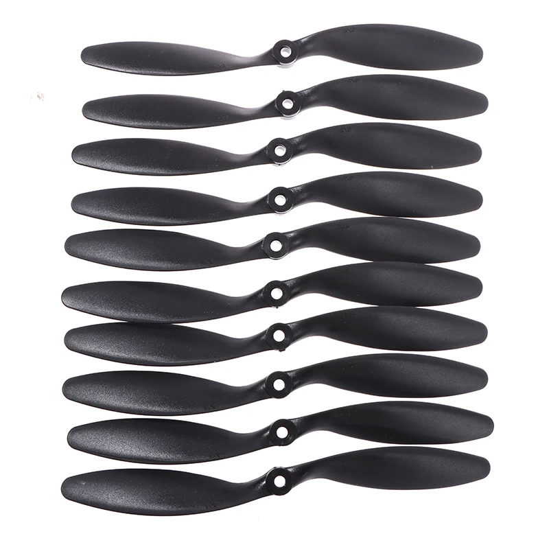 

10Pcs/lot 8060 Propellers Glass Fiber & Nylon Props For RC Airplane Quadcopter Perfect 8x6 RC Airplane Propellers Blades