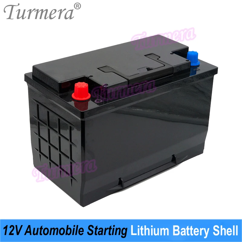 12V samochodowe baterie litowe Shell akumulator samochodowy Box dla serii 58043 AGM H7-80 082-20 wymień kwasowo-ołowiowy Turmera