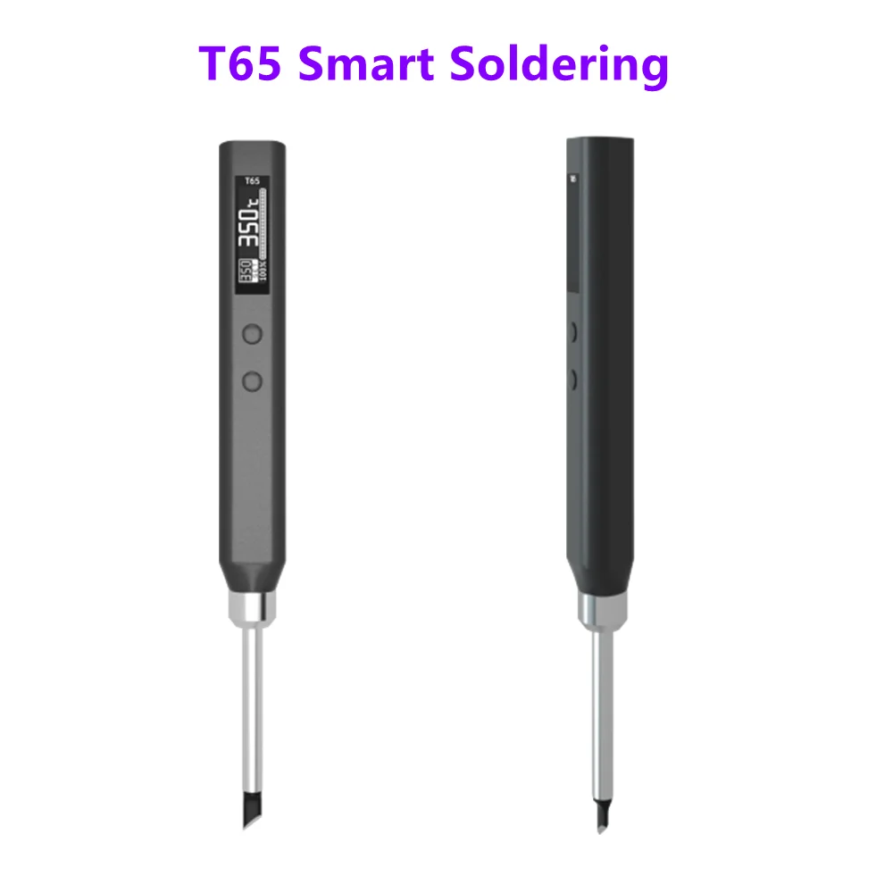 

T65 soldering station electronic welding iron 2022 New version T12 OLED Digital Soldering Iron