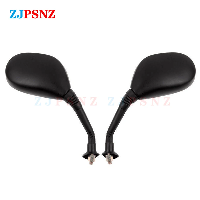 Motorcycle E-bikes Rearview Mirrors 8mm With Holder Indicators Rear View Side Mirror Racing Motorcycle Mirror Rearview Mirrors