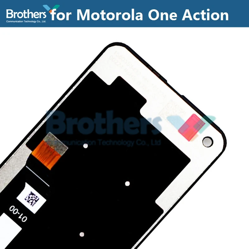 For Motorola One Action Vision LCD Display Touch Screen Digitizer for XT2013-1 XT2013-2 Screen Assembly XT1970-1 6.3\