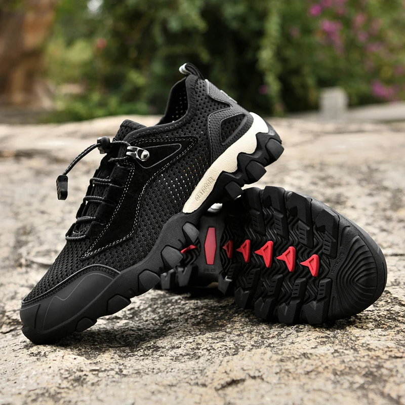 

Spring Men Shoes Light Breathable Mesh Shoes 2021 High Quality Trend Man Fashion Sneaker Outdoor Travel Comfortable Round Toe