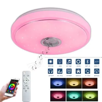 

60W RGB Smart APP bluetooth Music LED Light Ceiling Light Home lighting Bedroom Lamps Ceiling Lamp Remote Control