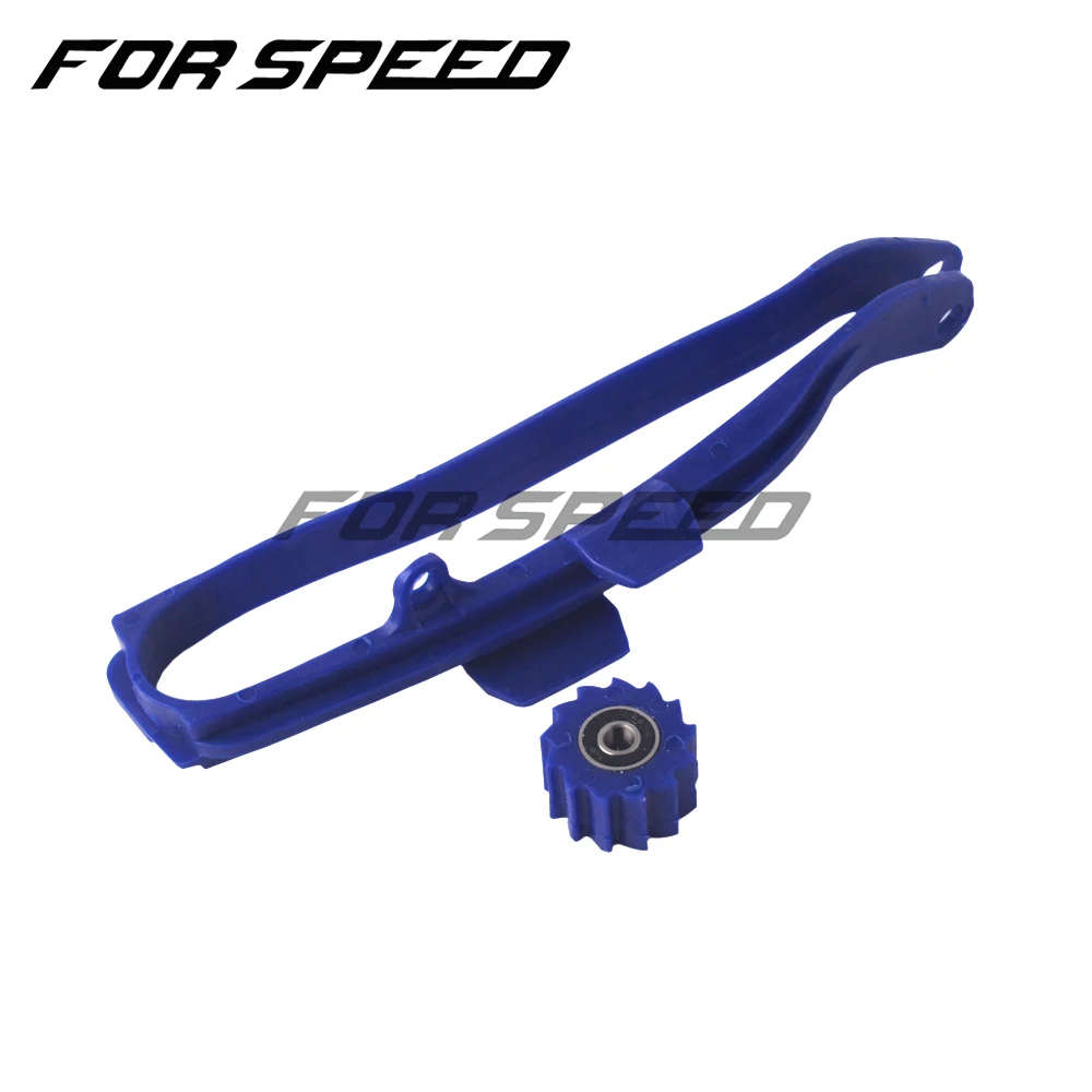 Motorcycle Swingarm Chain Slider Guide AND Bottom Roller For YAMAHA YZ125 YZ250 WR250F WR450F YZ250F YZ450F YZ WR 125 250 450