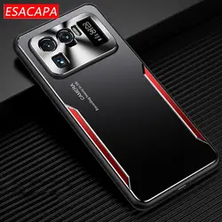 Aluminum Camera Lens Protection Phone Case For Xiaomi 11 Lite Ultra Pro Metal Shockproof Anti-fall Cover For Mi 12T 12 Pro 10S
