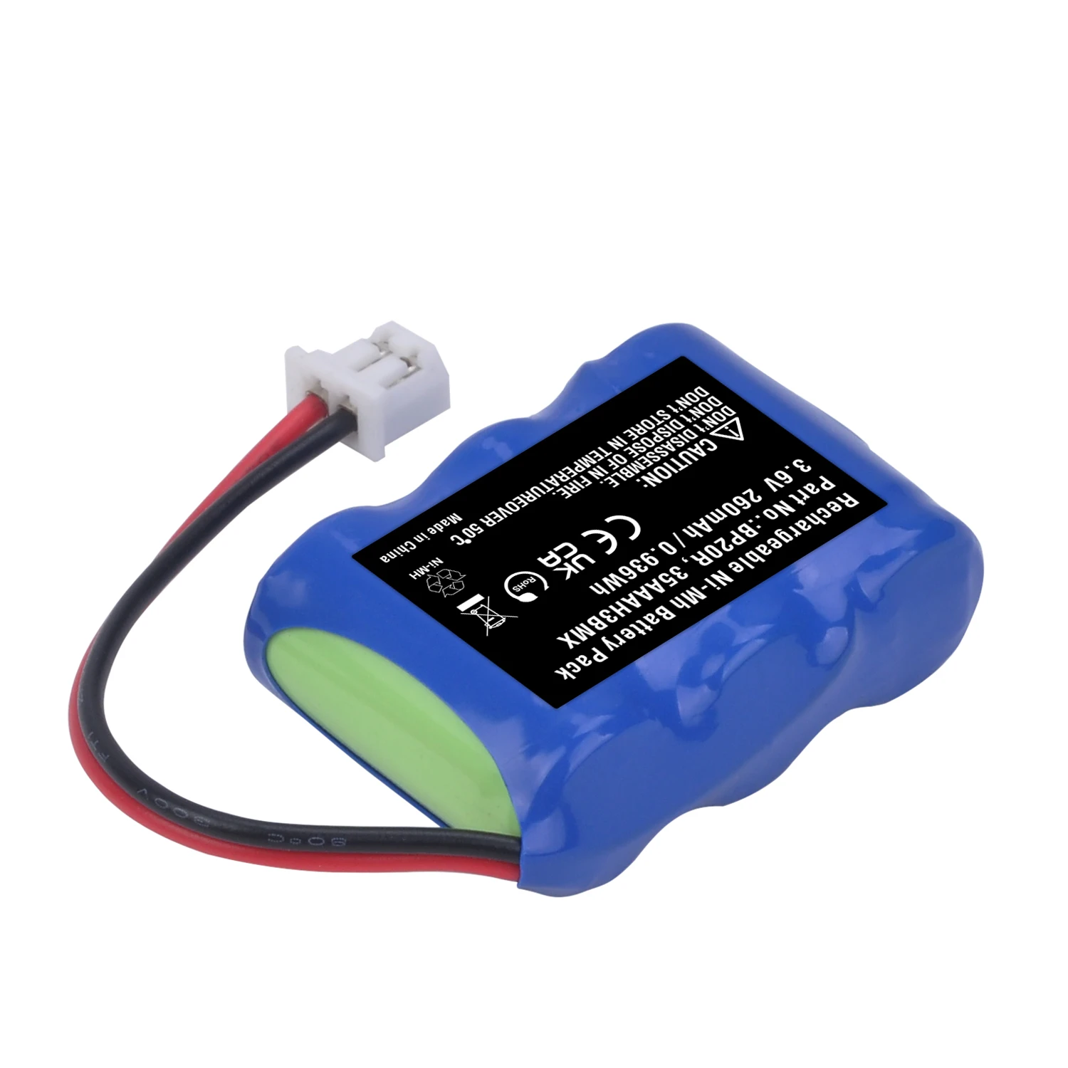 Batmax Battery for Dogtra Receiver BP20R, 200NCP, 202NCP, 280NCP, 282NCP, 300M, 302M, 7000M, 7002M Remote Controller